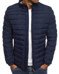 Solid Color Ethan Jacket with Zipper