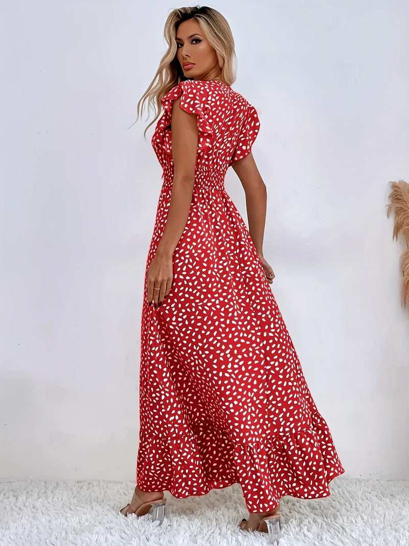 Flora Print Flæse Kjole | Stilfuld og Trendy