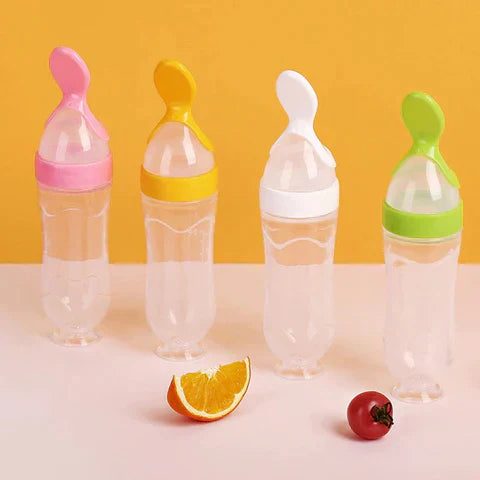Spoon Bottle for Baby Food – FeedEase