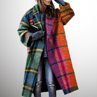 Lang dame vinter trenchcoat - Vivienne