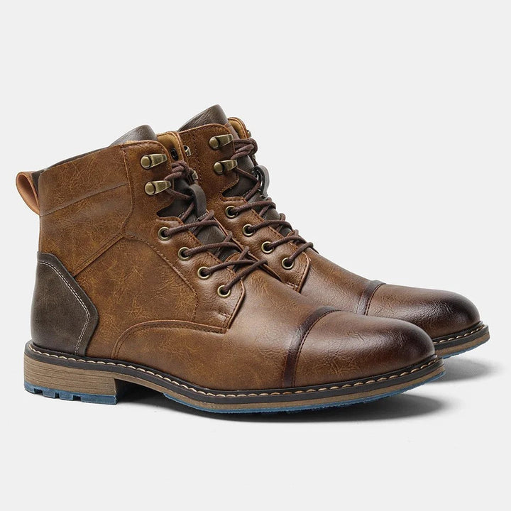 Vintage Leather Men's Boots - Orion