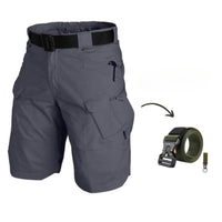 Herre cargo-shorts med 7 lommer og gratis bælte – Taro