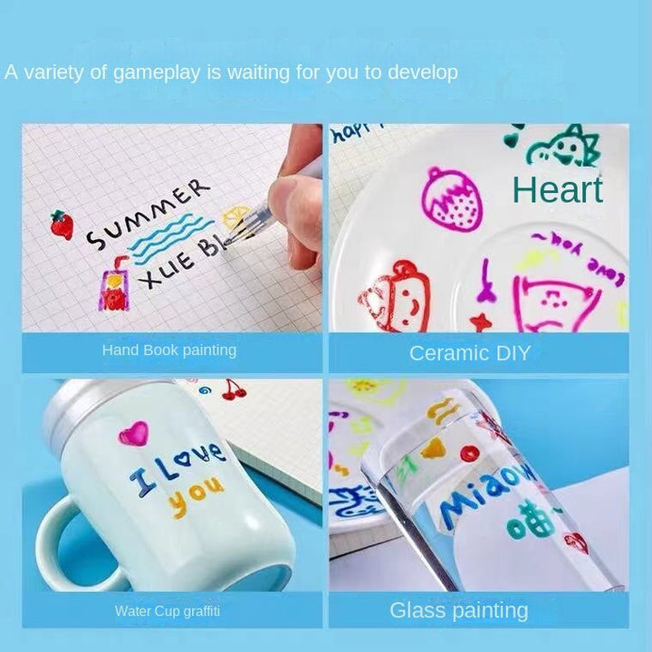 Set de bolígrafos de gel de colores para diseños creativos en 3D – Set ArtPen 3D