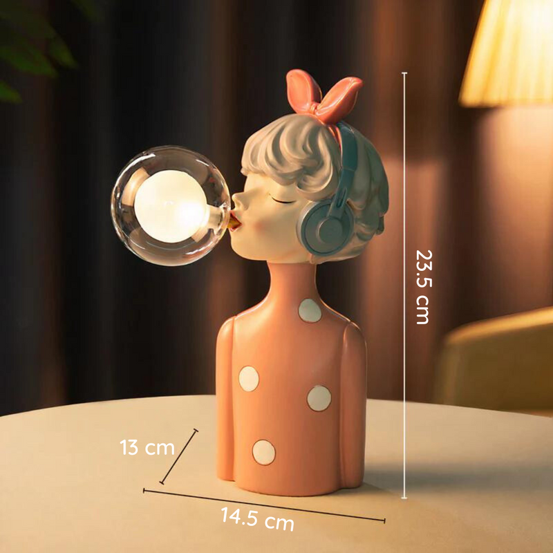 Handcrafted Table Lamp - CraftGlow