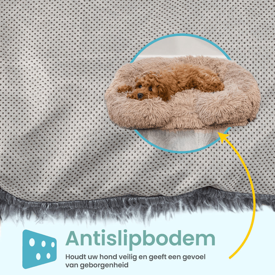 Beroligende hundeseng med memory-skum - Charlie