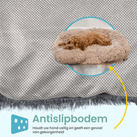 Beroligende hundeseng med memory-skum - Charlie