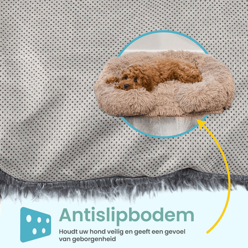Beroligende hundeseng med memory-skum - Charlie