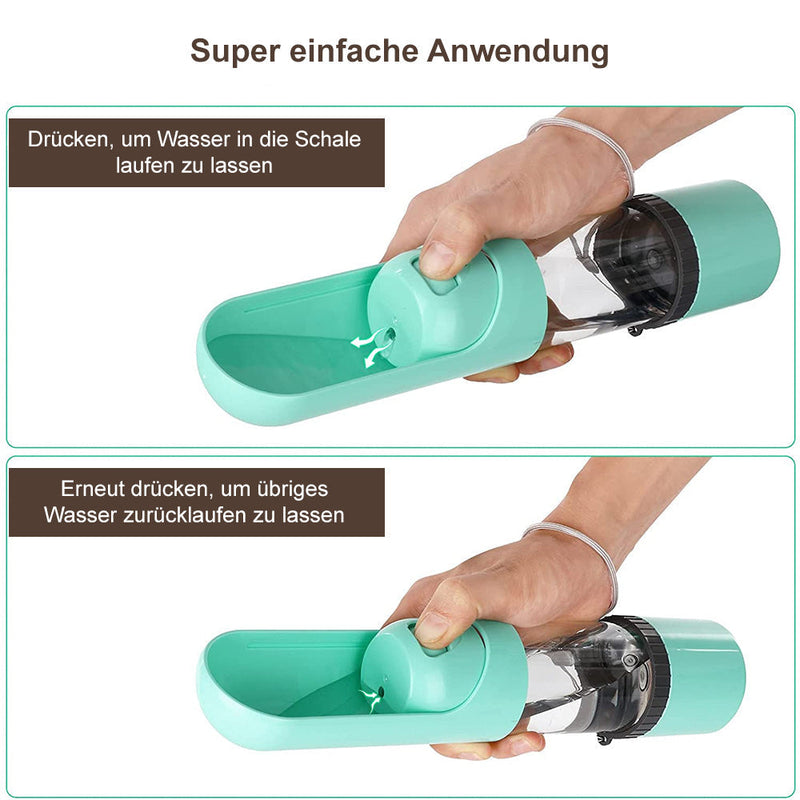 2-in-1 Food and Water Bottle for On the Go - PawBuddy