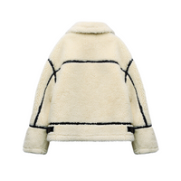 Teddy Pilot Jacket – Dilara | Trendy, Warm, Oversized & Stylish!