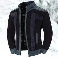 Wollweste mit Reißverschluss und Pullover - Leon