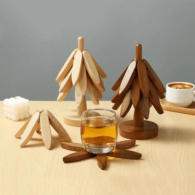 Stylish Wooden Coasters – NatureGuard