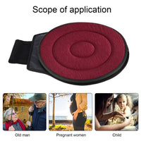 Rotatable Memory Foam Seat Cushion with Non-Slip Base – Movello