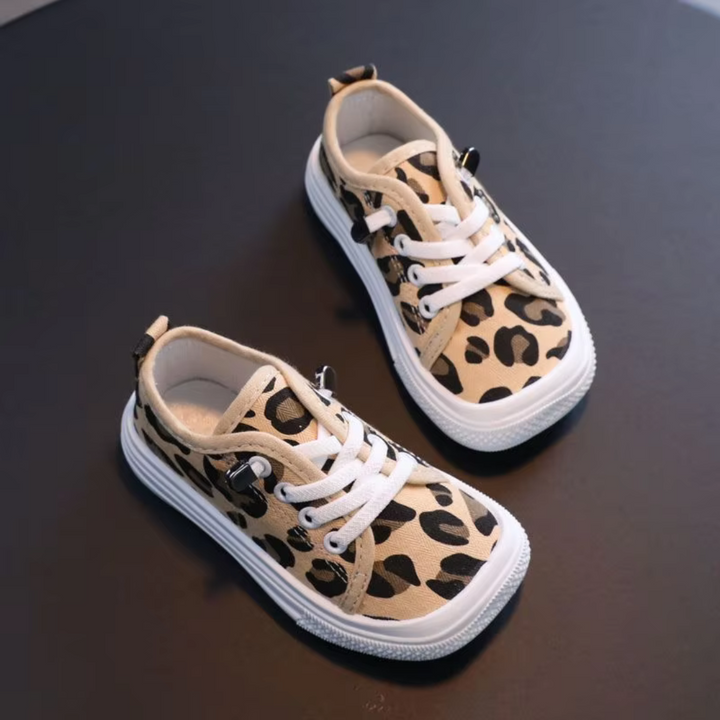 Kinder sneaker med panterprint – WildStep