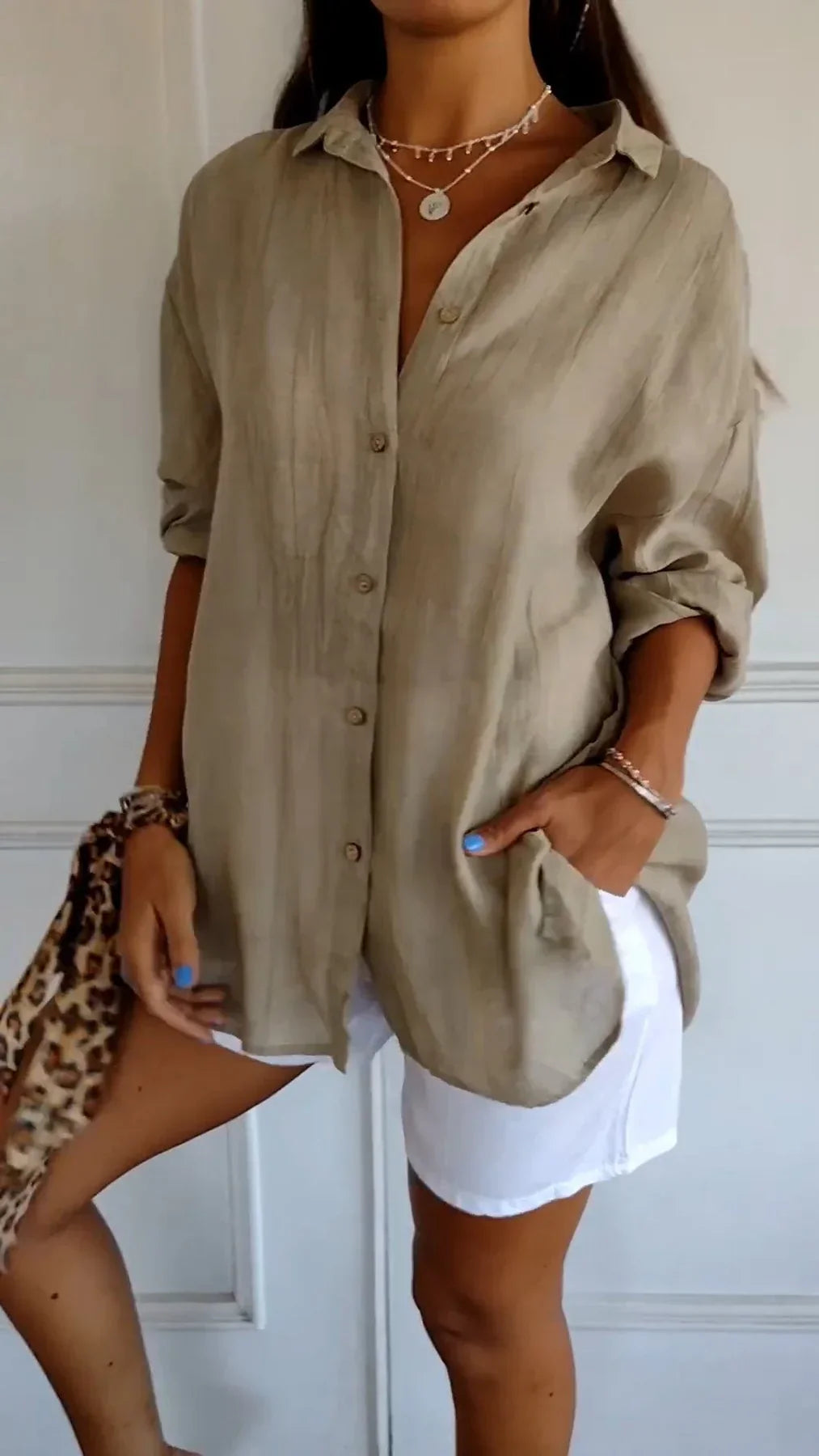 Lightweight Women's Blouse - Elodie