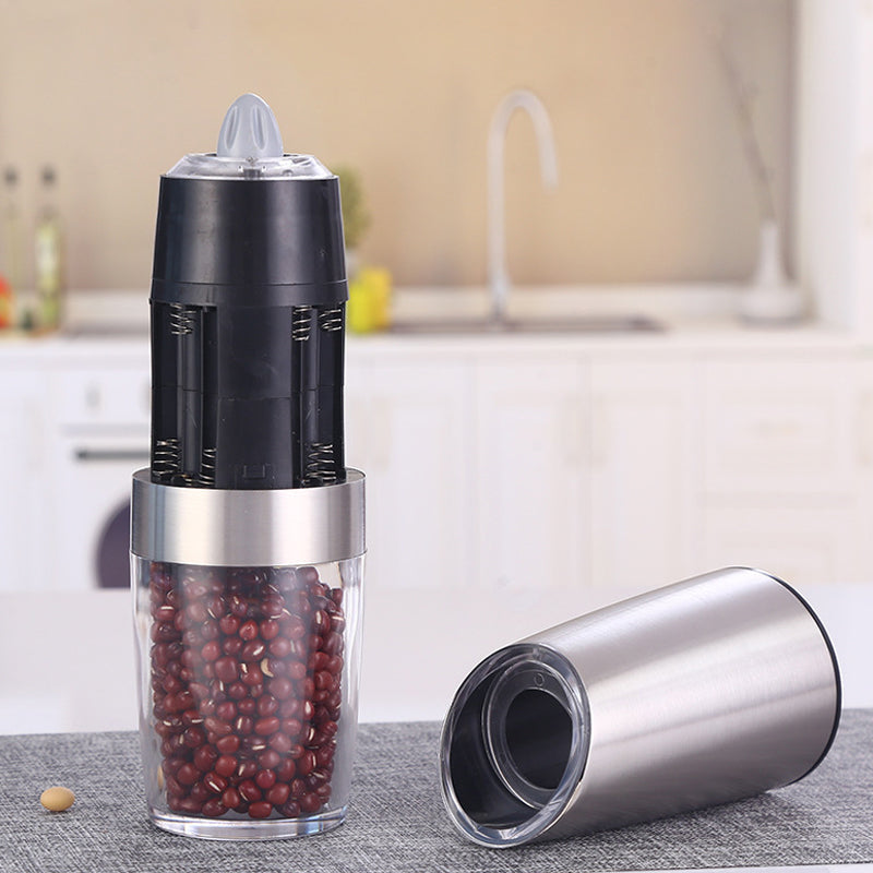 Electric Gravity Induction Pepper Mill with LED Light – Gravina