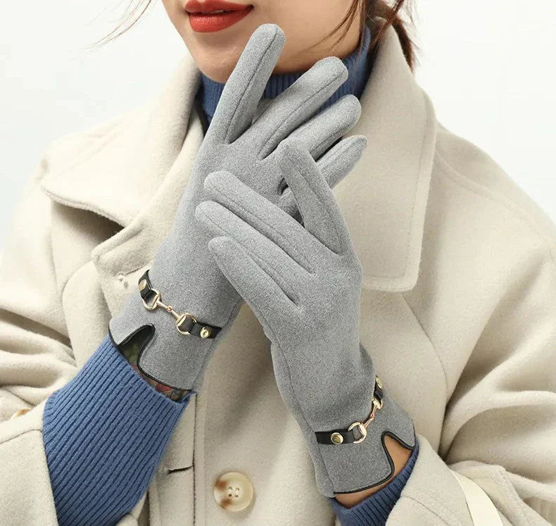 Stilvolle Herbst- und Winterhandschuhe für Damen - Amelia