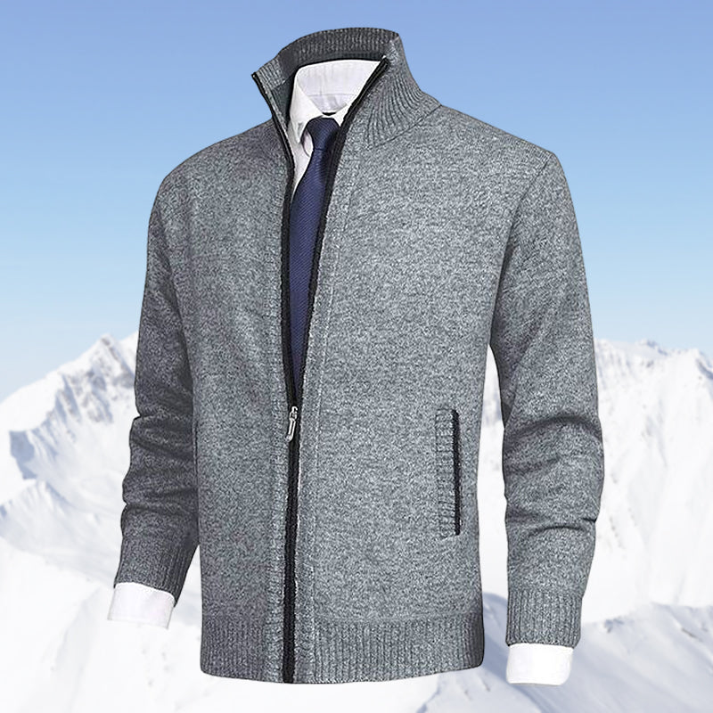 Trendy herre strikjakke - Orion