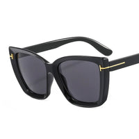 Stylische Cat-Eye Sonnenbrille mit UV-Schutz und Farbverlauf - VueLuxe