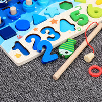 Montessori Toddler Play Board - Wooden Play Safari