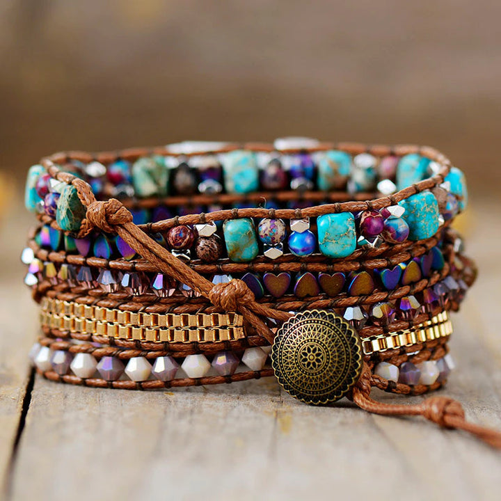 Jasper & Onyx Boho Bracelet for Apple Watch – Lyra