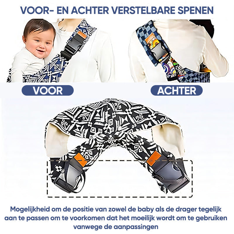 Ergonomic Adjustable Baby Carrier – SnuggleRide