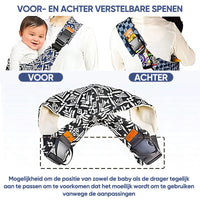 Ergonomic Adjustable Baby Carrier – SnuggleRide