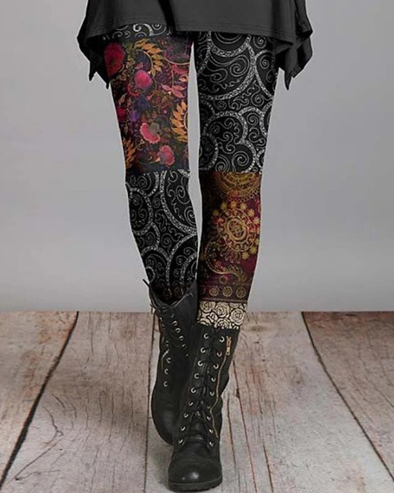 Trendy Boho Leggings – Isabella