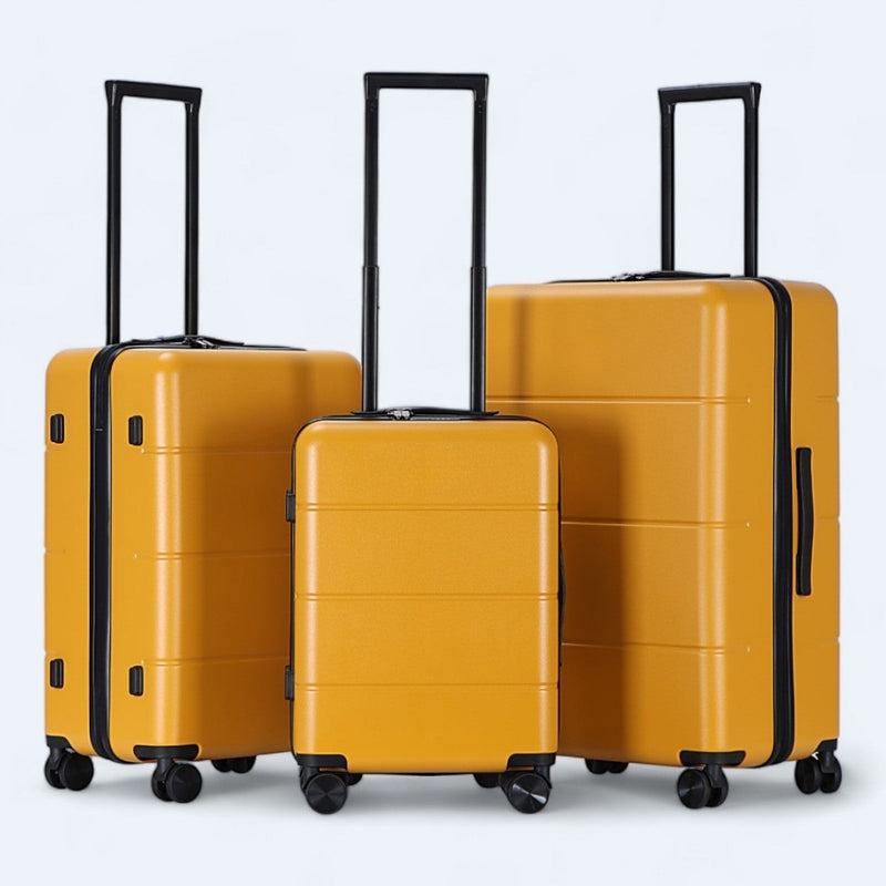 3-piece hard shell suitcase set – Atlas Explorer
