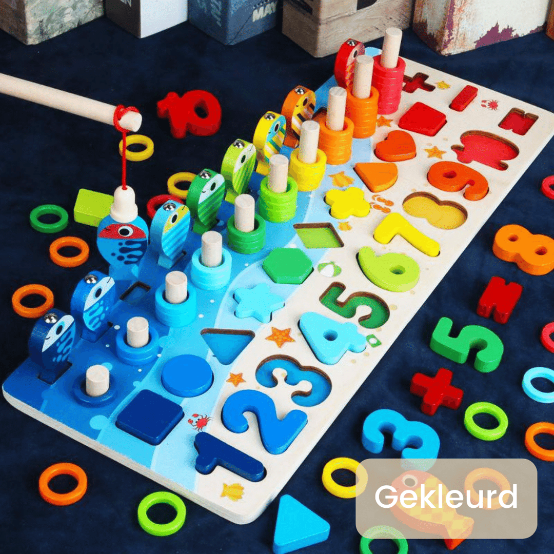 Montessori Toddler Play Board - Wooden Play Safari