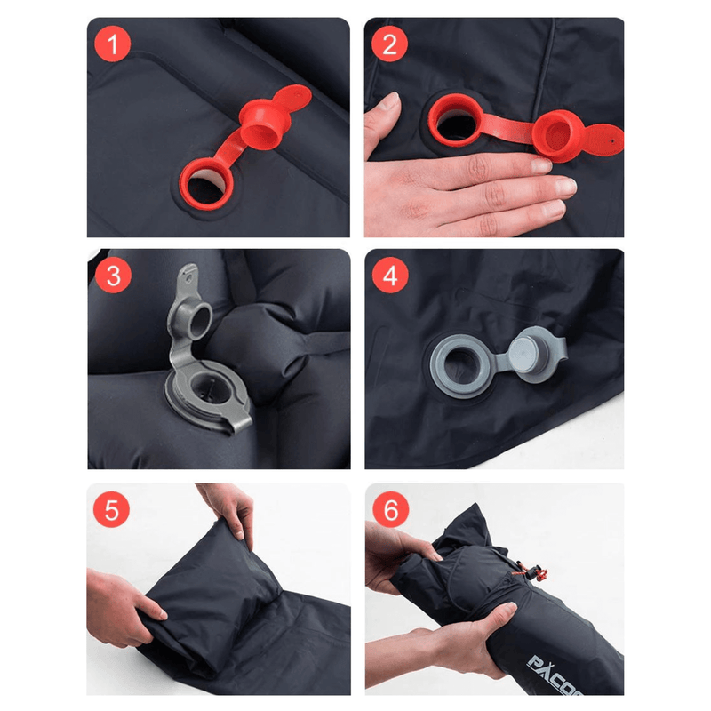 Ultralight Waterproof Sleeping Pad with Integrated Pump – AirRest