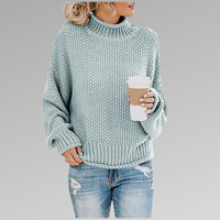 Myk strikket damegenser - Luna