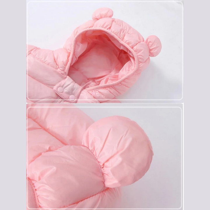 Chaqueta impermeable para niños estilo plumón con diseño de caricatura – Miro