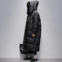 Long Padded Women's Winter Coat - Amara