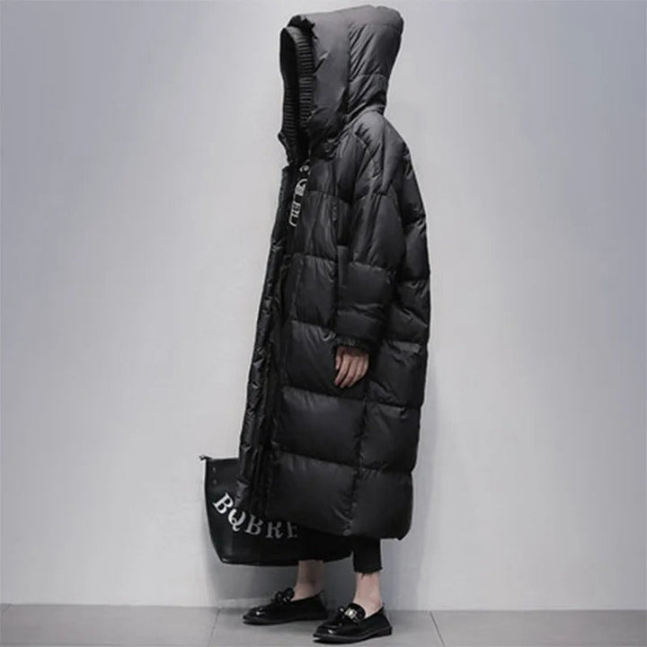 Long Padded Women's Winter Coat - Amara