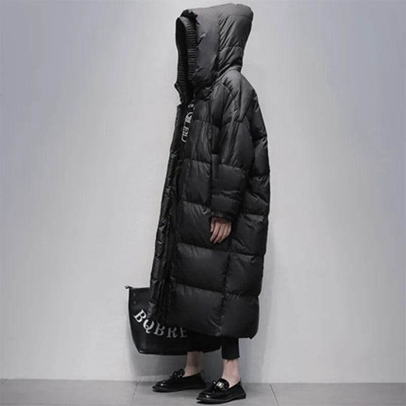 Long Padded Women's Winter Coat - Amara