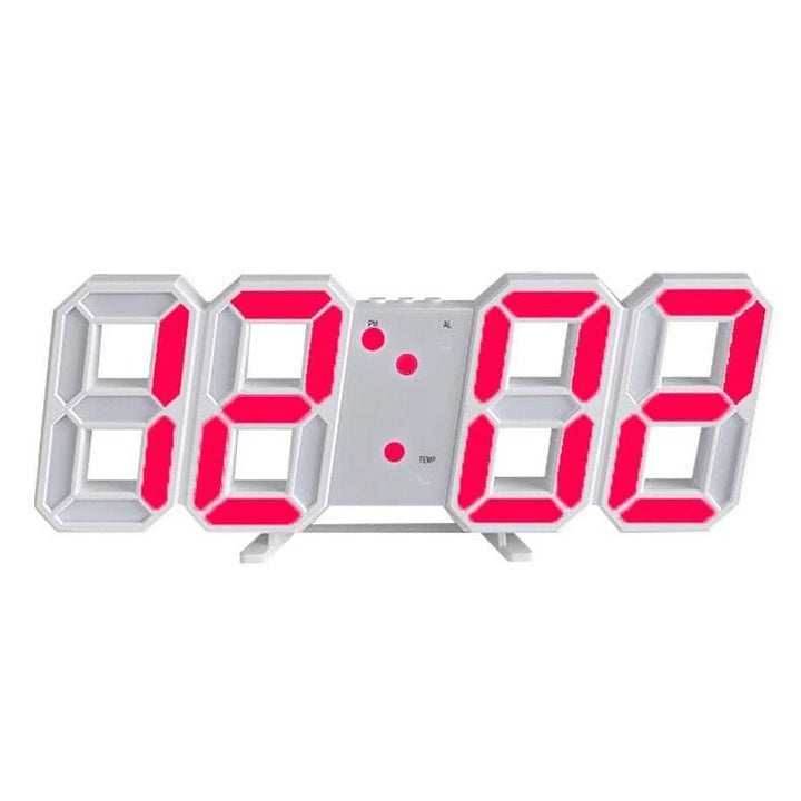 3D LED Wall Clock with Dimmable Light – Timora
