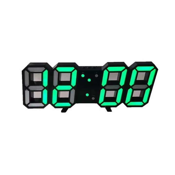3D LED Wall Clock with Dimmable Light – Timora