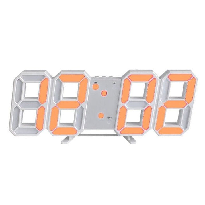 3D LED Wall Clock with Dimmable Light – Timora