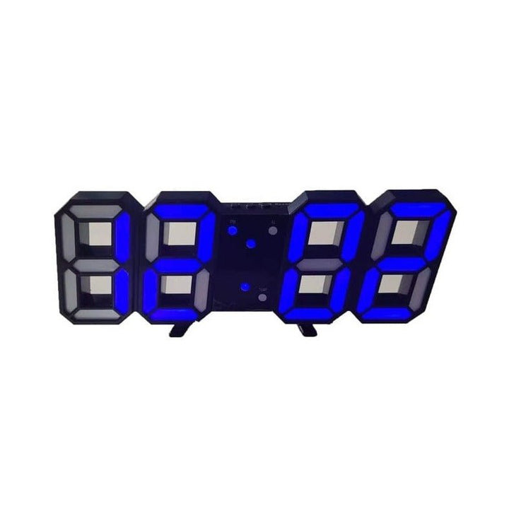3D LED Wall Clock with Dimmable Light – Timora
