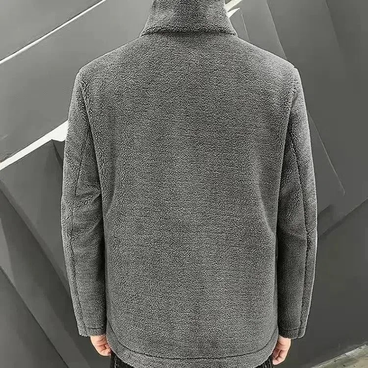 Quiltet fleecevest med ståkrave – Arden