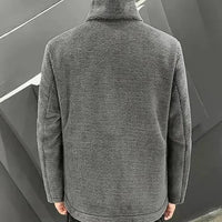 Quiltet fleecevest med ståkrave – Arden