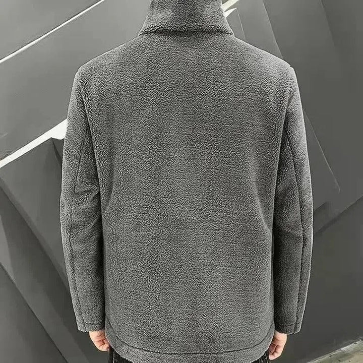 Quiltet fleecevest med ståkrave – Arden
