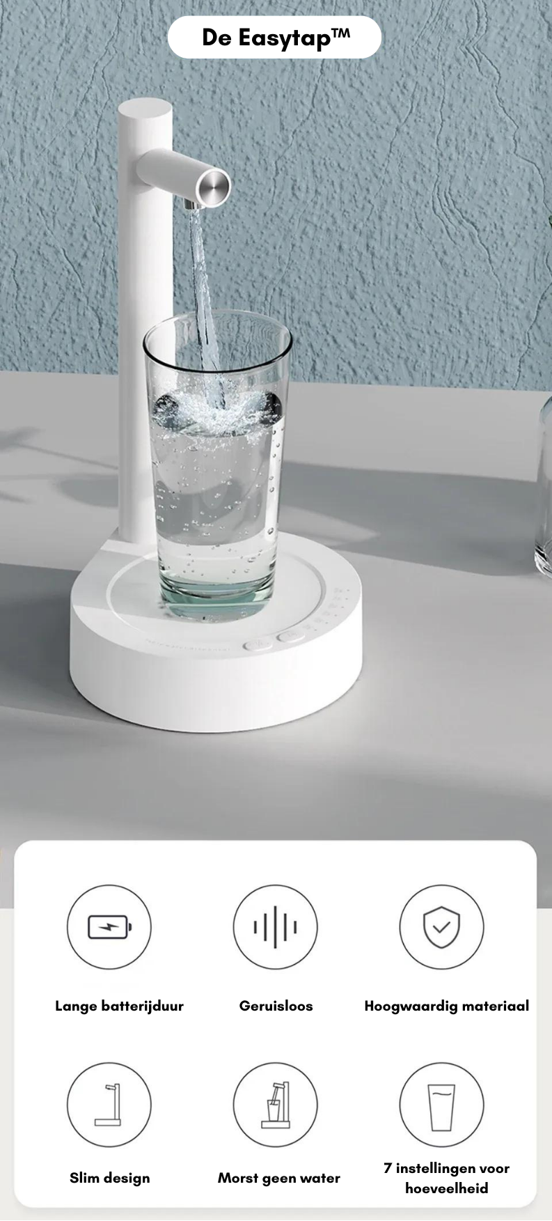 Drinking water made easy – directly from your bed – HydraTap™
