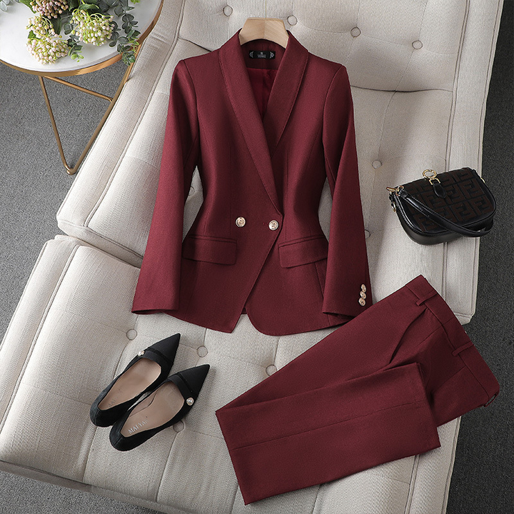 Women's Blazer & Pants Set – Celestine Autumn Magic Edition