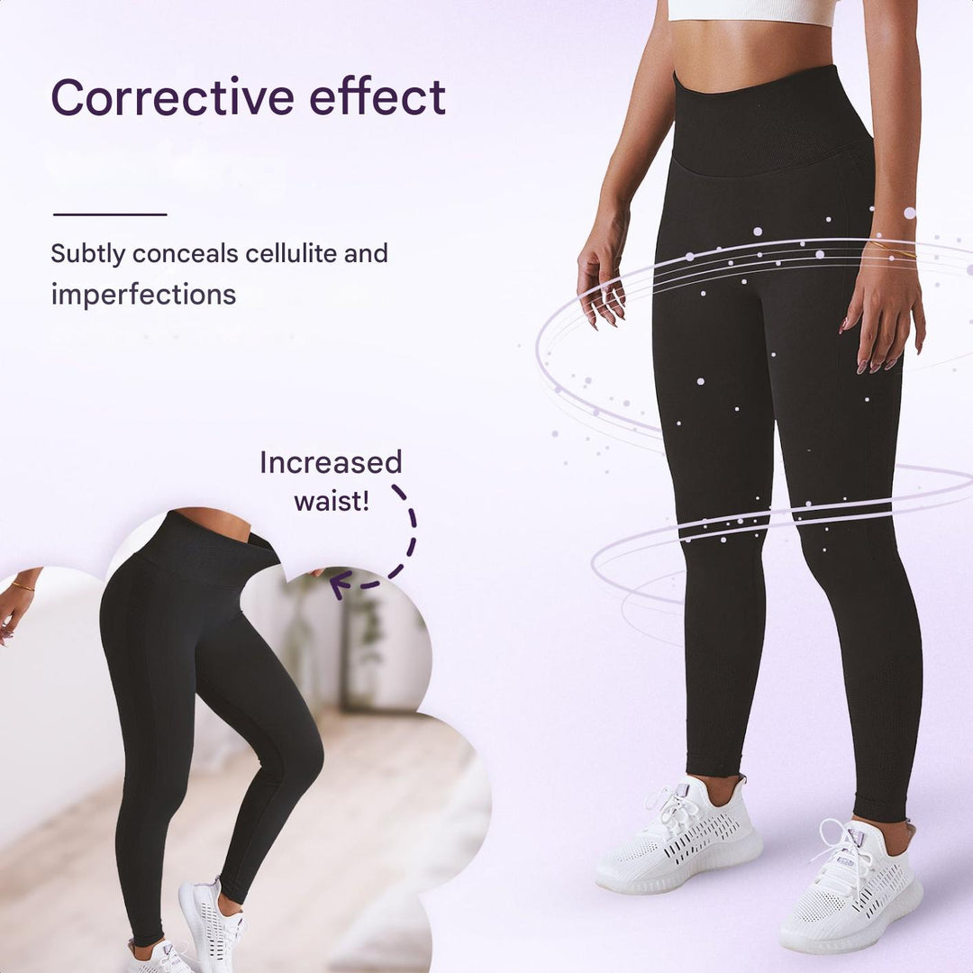 High Waist Dame Sportleggings – FlexFit