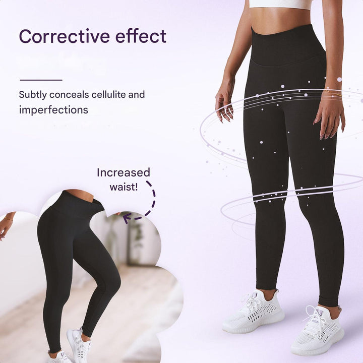 High Waist Dame Sportleggings – FlexFit