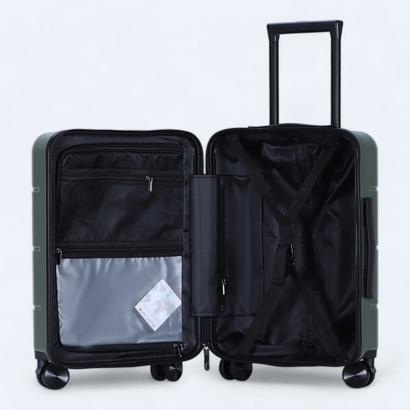 3-piece hard shell suitcase set – Atlas Explorer
