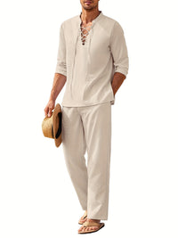 Two-piece Linen Set for Men – Milo
