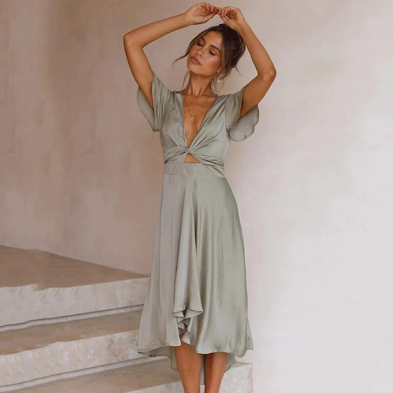 Fließendes Vintage Sommerkleid – Juliette