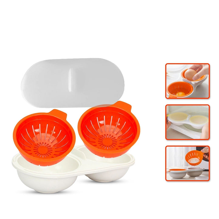 Microwave Egg Poaching Set – EggEase